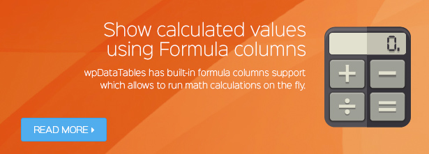 Show calculated values using Formula columns Show calculated values using Formula columns