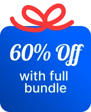 60% Off with full bundle