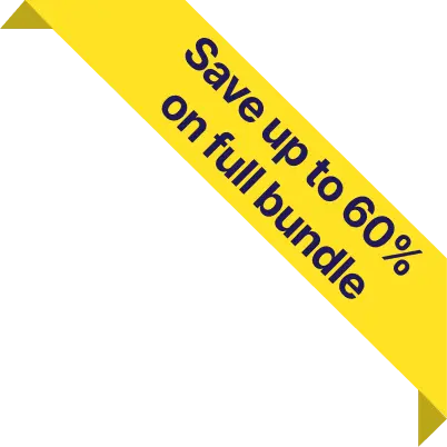 Save up to 60% for buying All plugins bundle