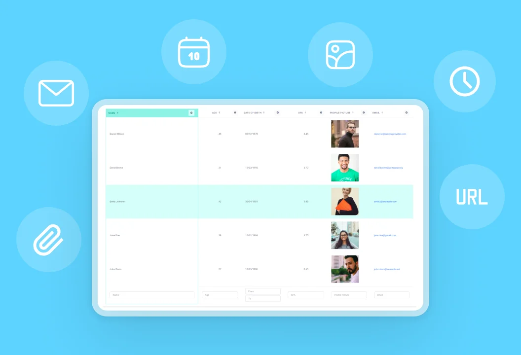 Features - wpDataTables - Tables and Charts WordPress Plugin