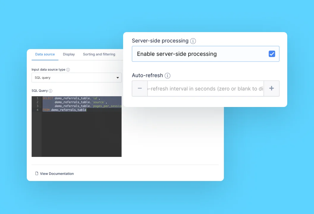 Features - wpDataTables - Tables and Charts WordPress Plugin