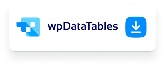 Easily download and install wpDataTables plugin