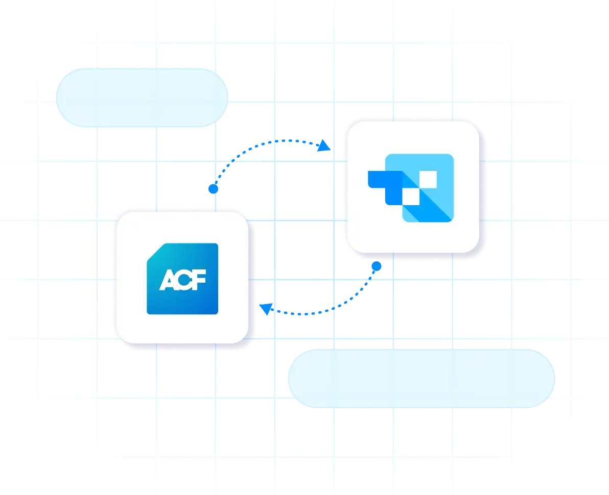 Visual representation of wpDataTables ACF Integration in WordPress, showcasing a dynamic table created from Advanced Custom Fields data.