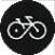 Bicycle shop icon