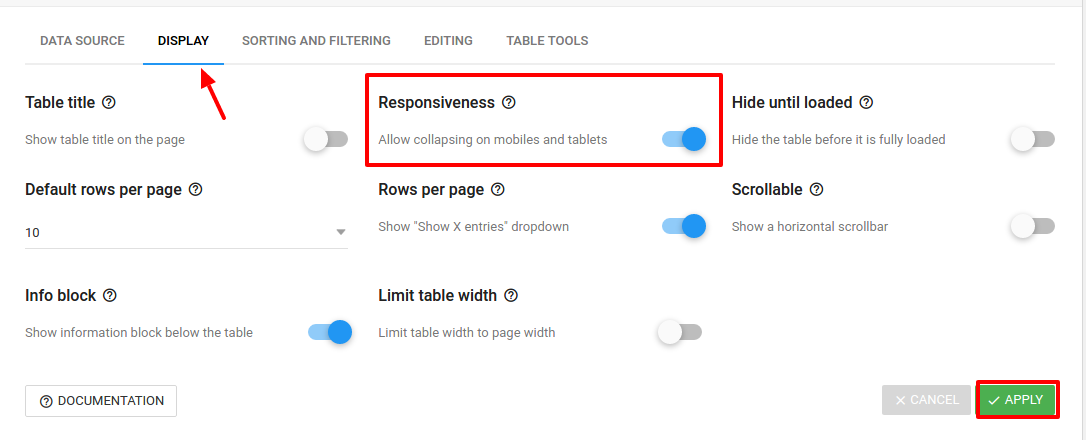 Responsive
