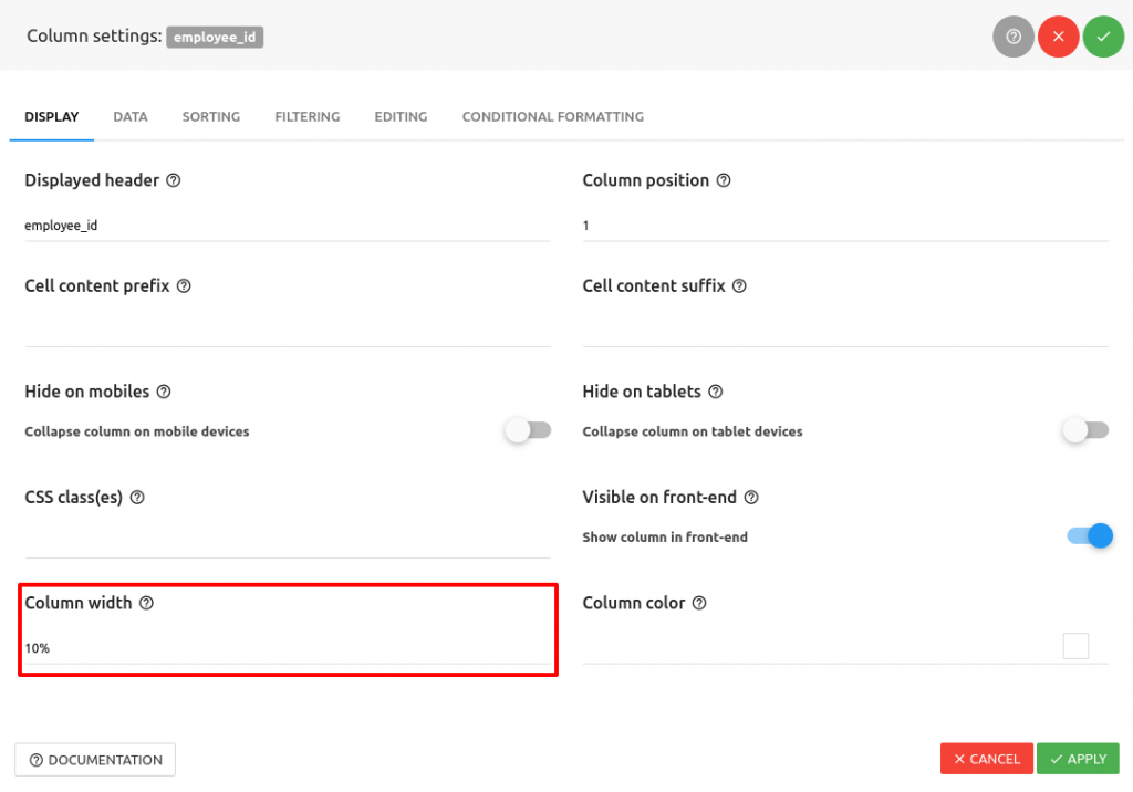 Table layout and word wrap - wpDataTables Tables and Charts ... Table layout and word wrap - wpDataTables Tables and Charts ...
