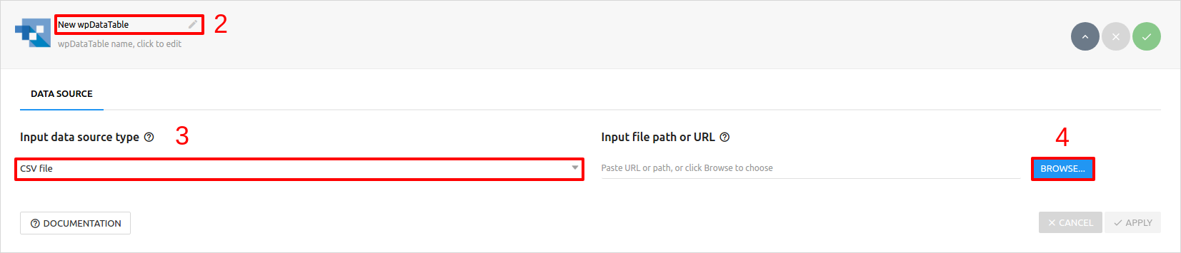 Creating Tables in WordPress from CSV