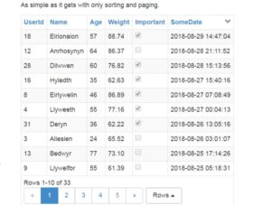 The Best jQuery Table Plugins You Should Check Out