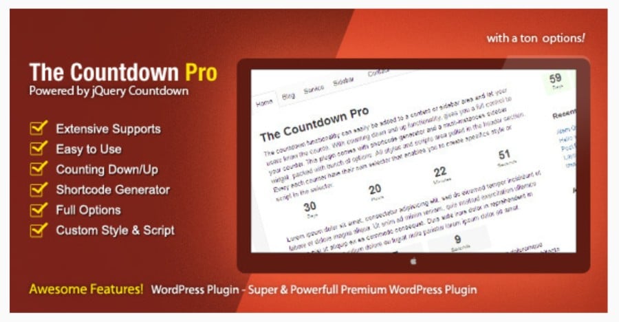 WordPress countdown timer examples to try on your website