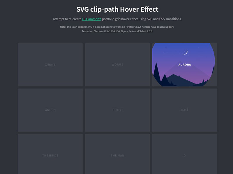 Эффект hover при наведении на картинку css