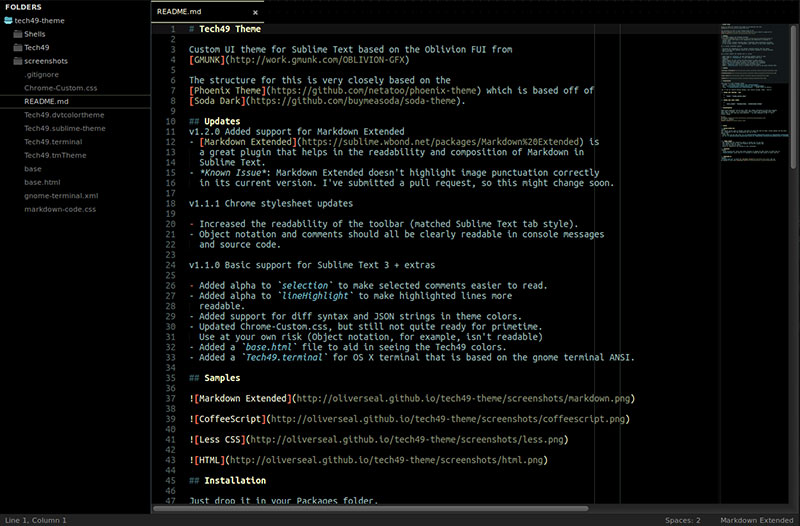 download mac theme for sublime text