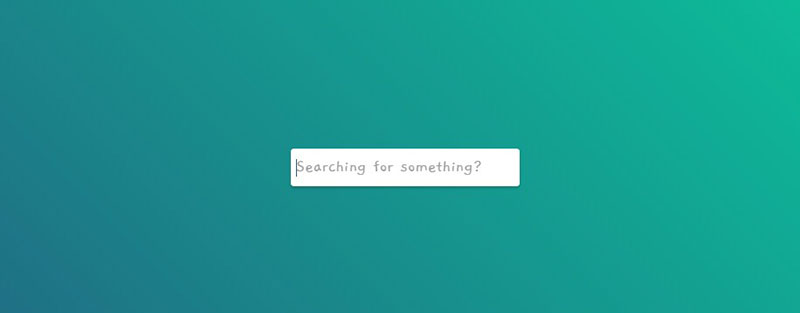 creative search box design