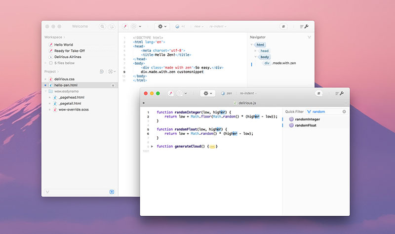 Espresso — The Web Editor for Mac