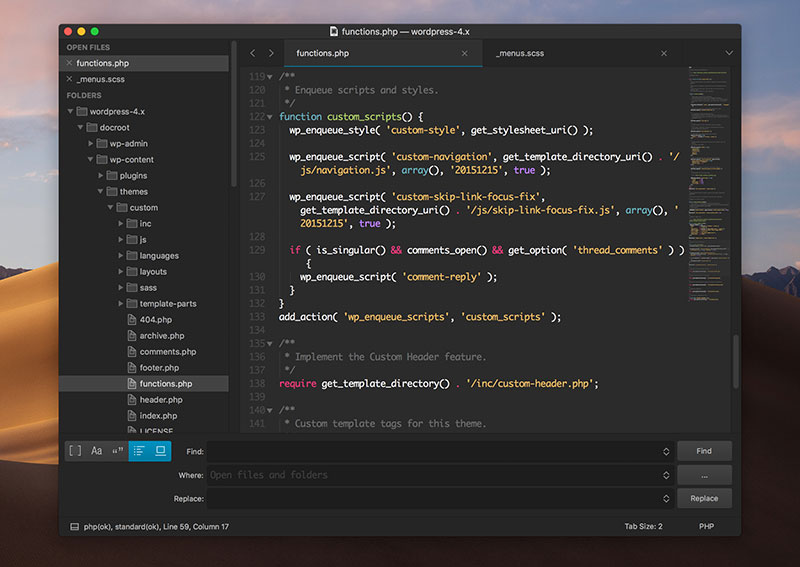 sublime text color schemes