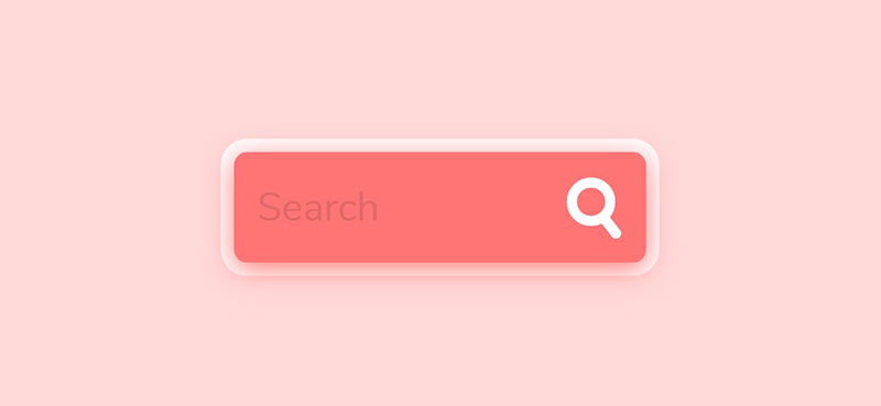 creative search box design