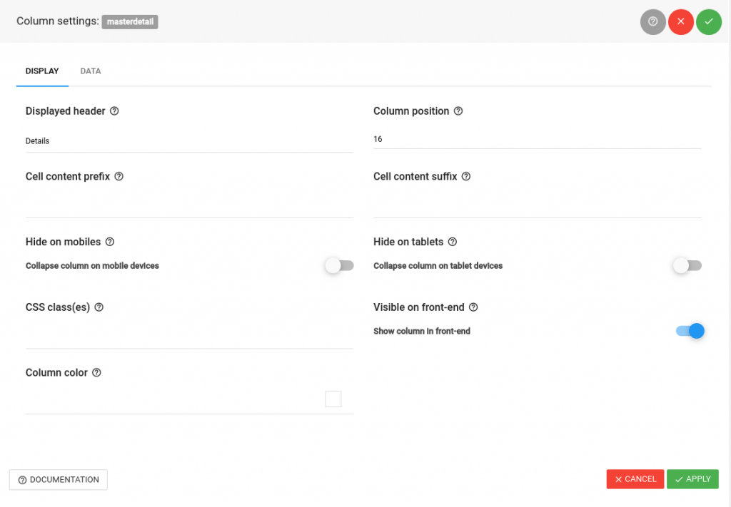 Master Detail Tables For Wpdatatables Wpdatatables Tables And