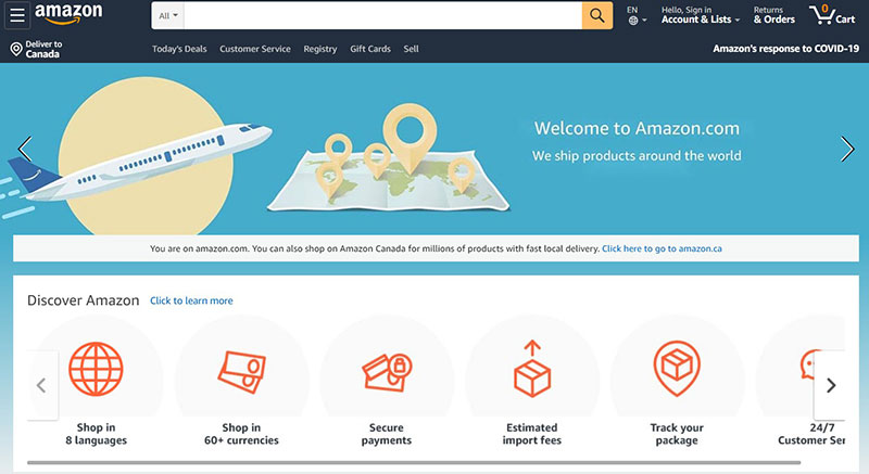 How to create a website like Amazon with an eCommerce theme