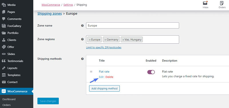 Standard Vs Flat Rate Shipping Fee in WooCommerce in 2024