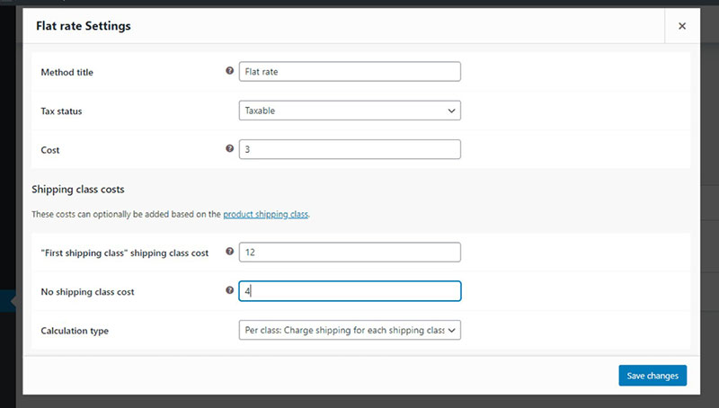 Standard Vs Flat Rate Shipping Fee in WooCommerce in 2024