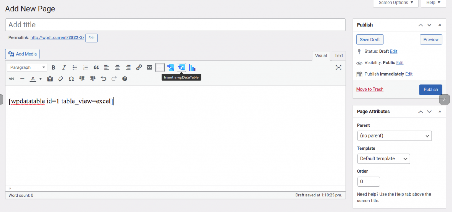 Excel-like editor in WordPress - wpDataTables - Tables and Charts Plugin