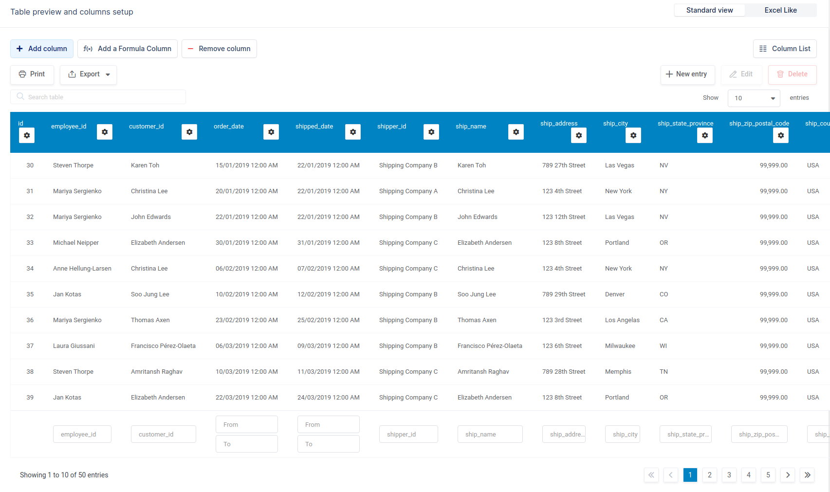 Table Layout And Word Wrap Wpdatatables Tables And Charts Wordpress Plugin