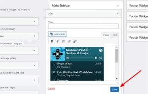 How to embed a Spotify playlist in WordPress