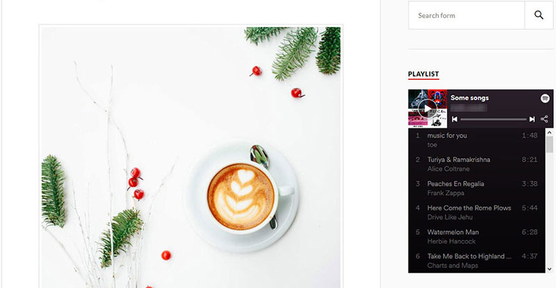How to embed a Spotify playlist in WordPress