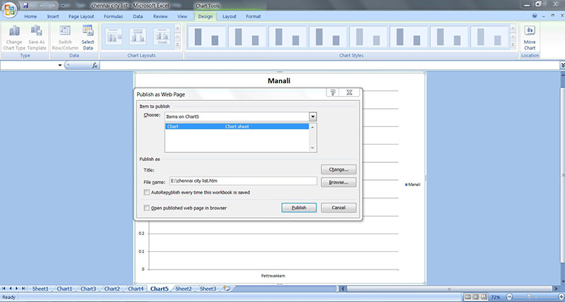 Как разместить excel файл на сайте