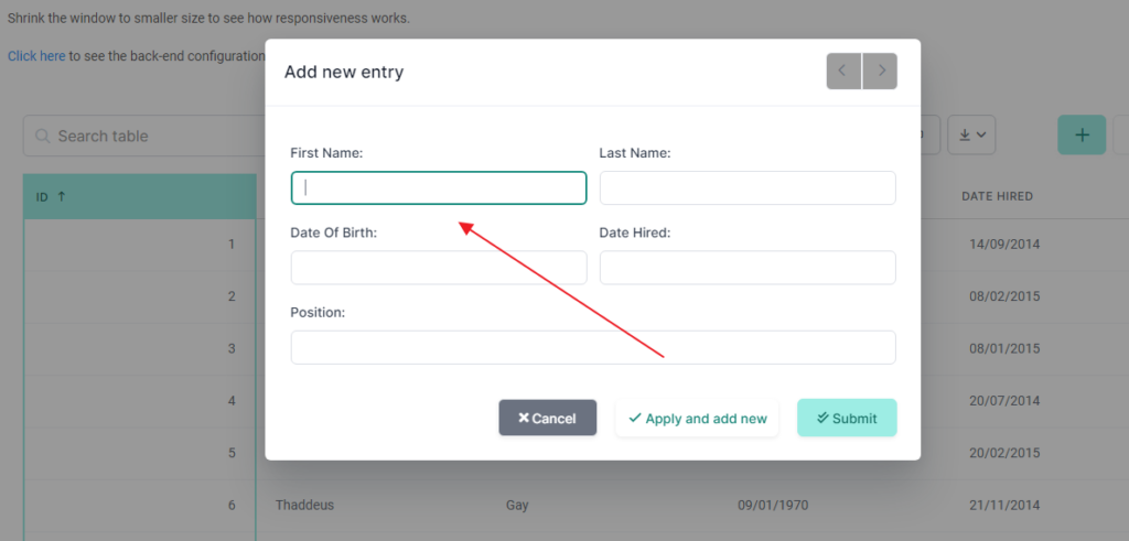 WCAG Compatibility - wpDataTables - Tables and Charts WordPress Plugin