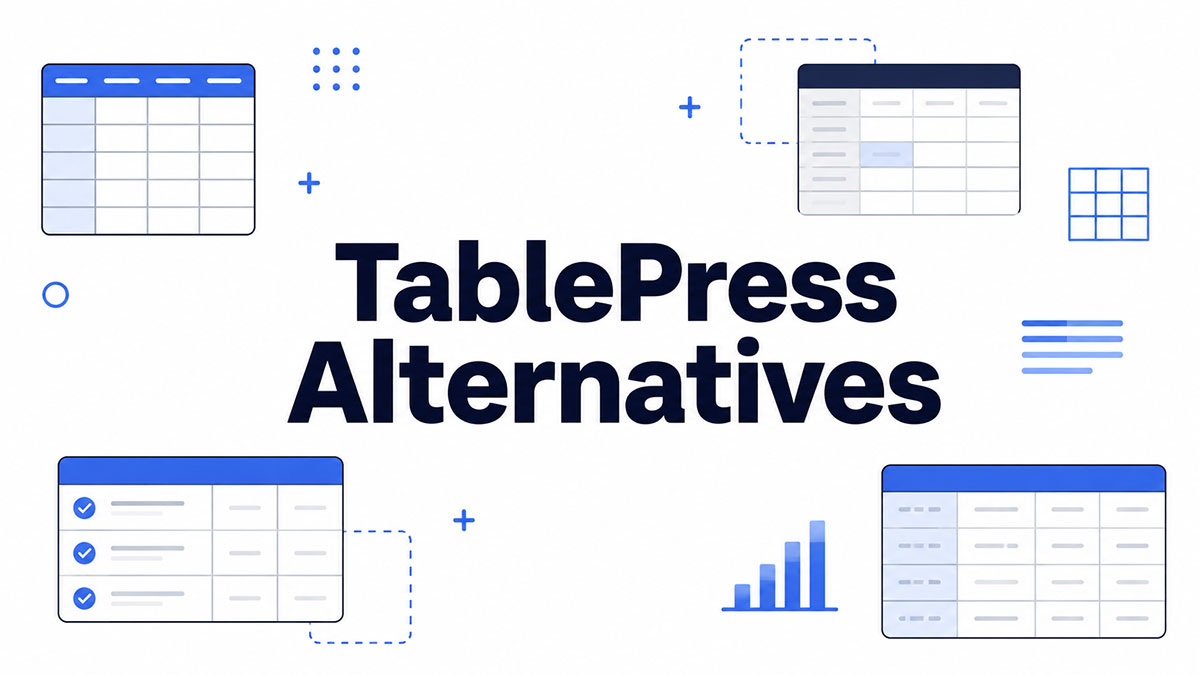 tablepress alternatives
