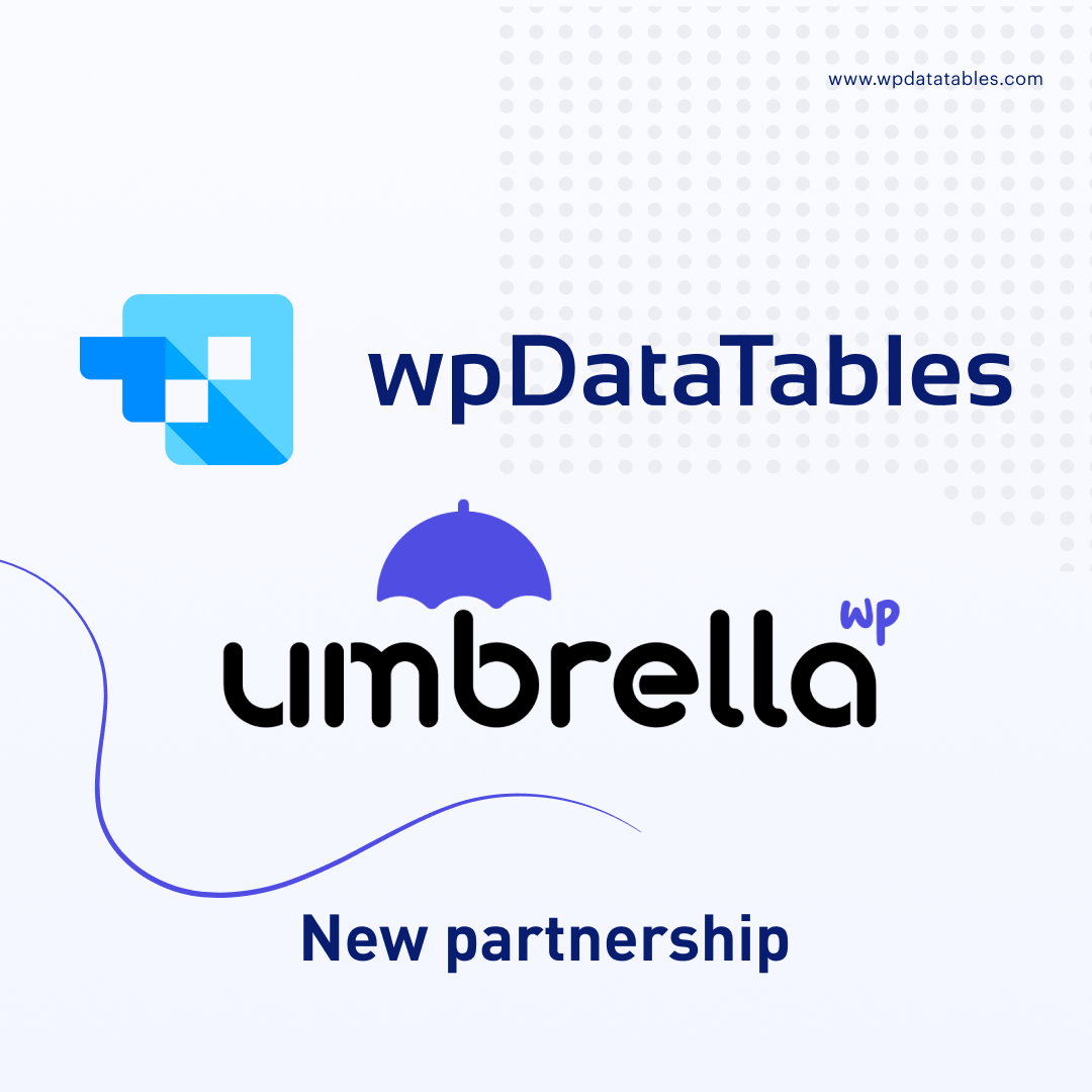 wpdatatables and wp umbrella integration