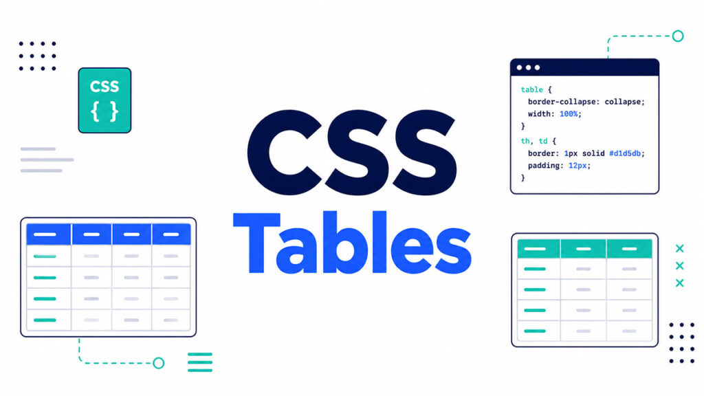 CSS Table Examples With Full Code (2026 Guide)