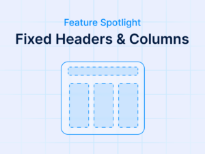 Setting up fixed header and columns in wpDataTables