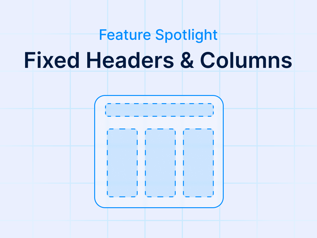 Setting up fixed header and columns in wpDataTables