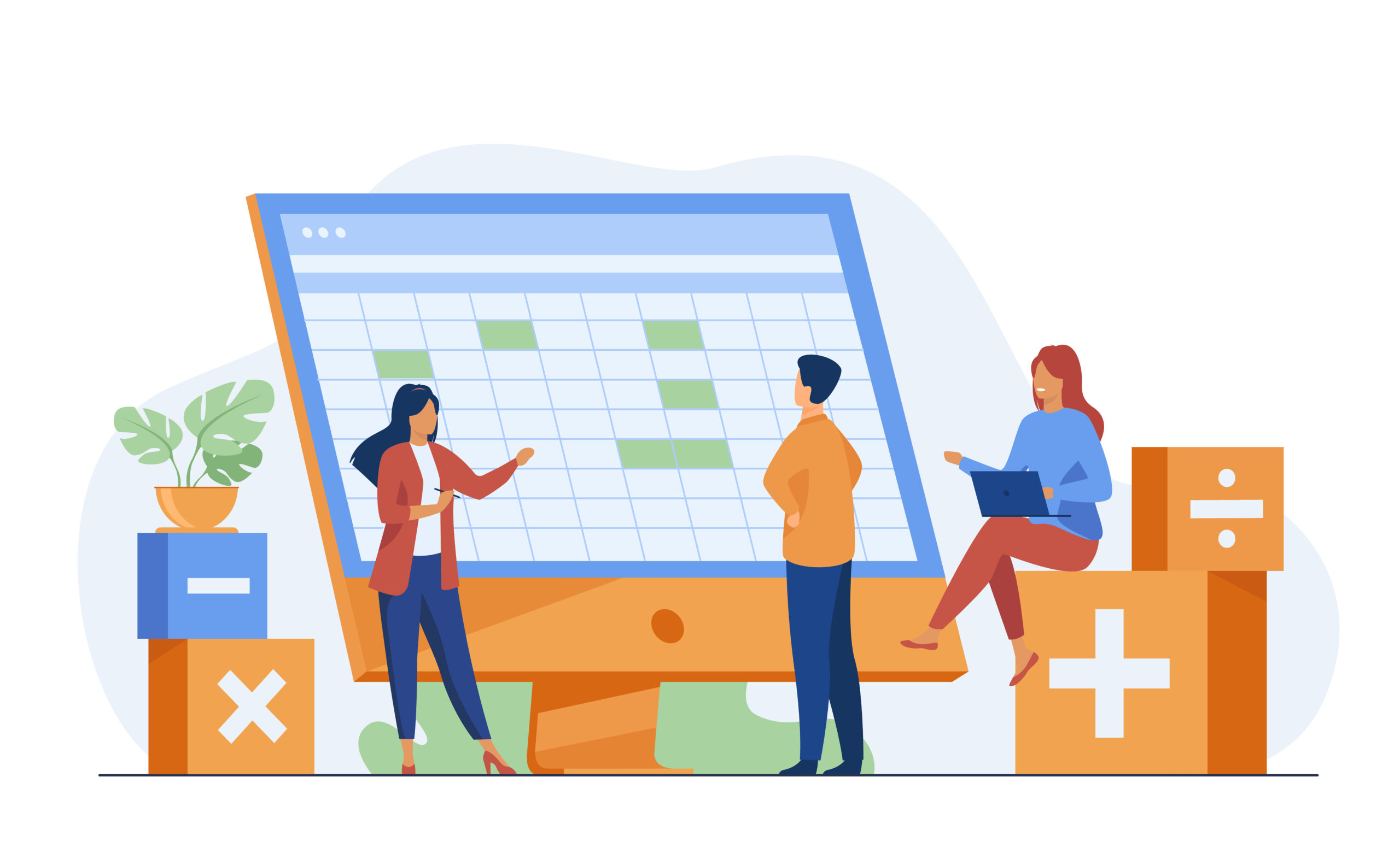 creating a product table illustration